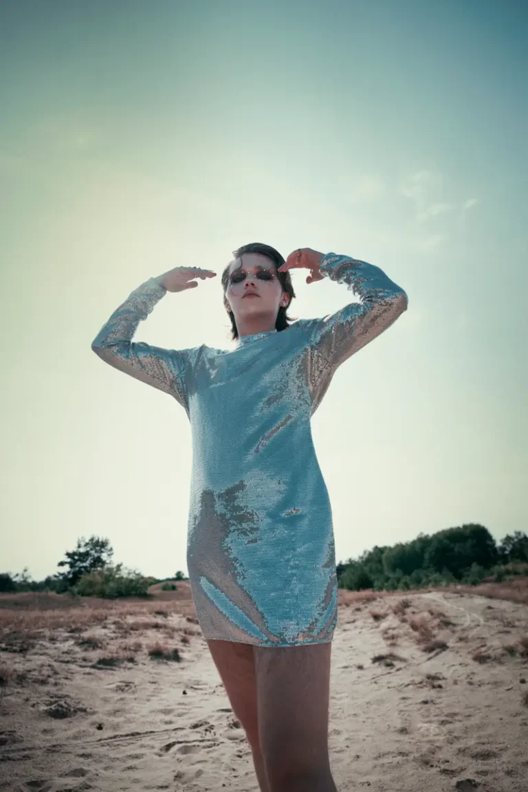 Sun-Kissed Sparkle: Sequins in Full Glow — CLAIRE Magazine, August 2024