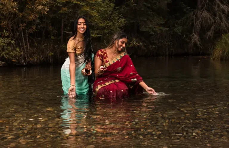Manshaa & Rayna By The Water — CLAIRE Magazine, October 2024