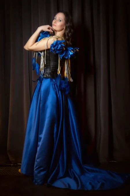 One minute before going on stage — CLAIRE Magazine, February 2025