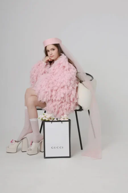 Victoria Oleshkevich — CLAIRE Magazine, April 2025