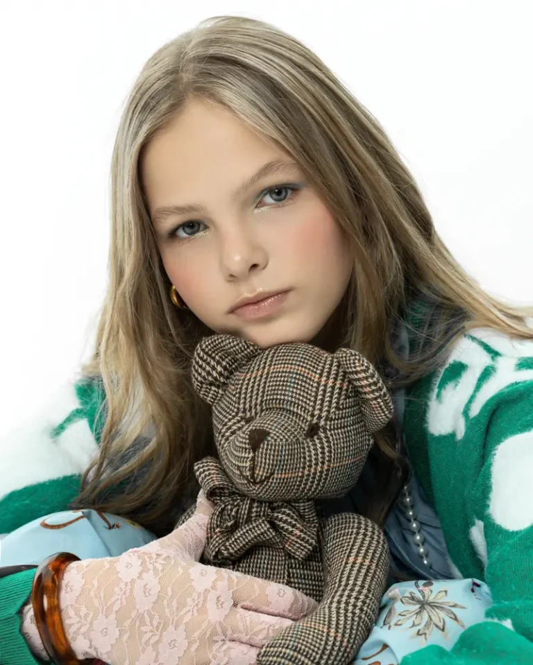 Anastasiya Snastina — CLAIRE Magazine, December 2025