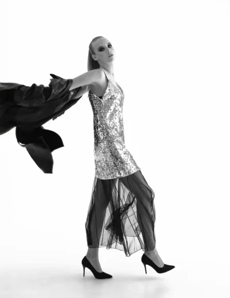 Black & white — CLAIRE Magazine, November 2025