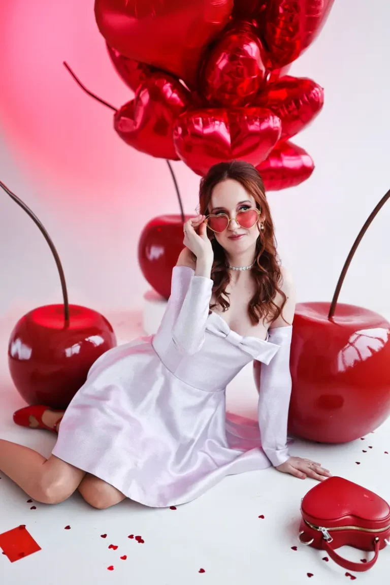 Cherry Lady. — CLAIRE Magazine, February 2026
