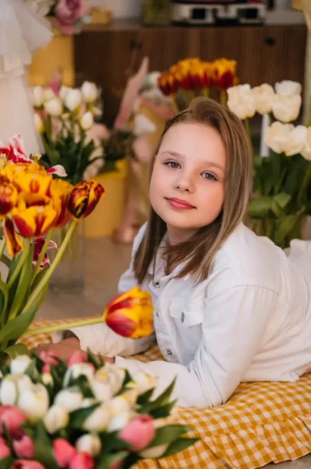 Fashion kids models — CLAIRE Magazine, April 2026