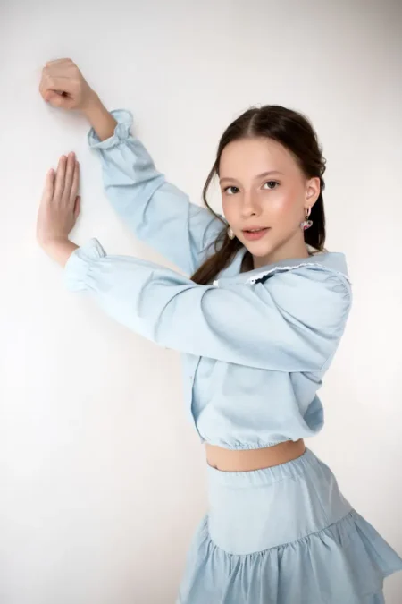 Ksenia's spring style — CLAIRE Magazine, April 2026