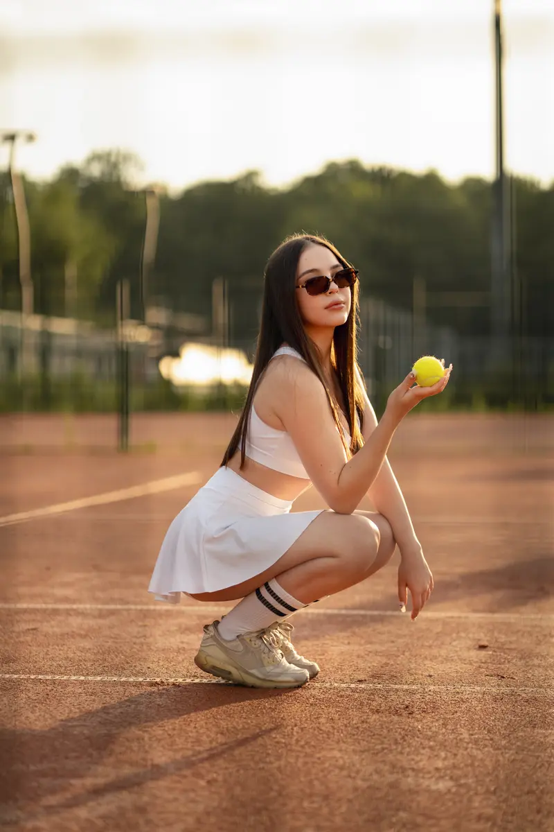 Tennis day — CLAIRE Magazine, April 2026