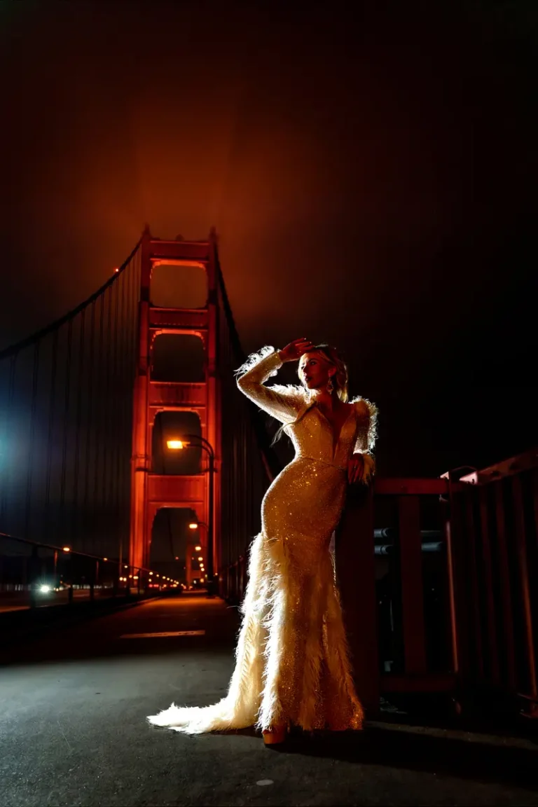 Golden Gate Bride — CLAIRE Magazine, August 2026