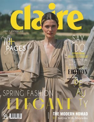 CLAIRE Magazine — The April Fashion Edition Vol. 1 2026 cover
