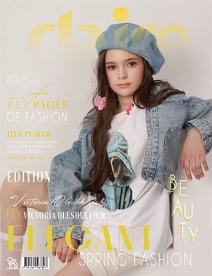 CLAIRE Magazine — The April Teen Edition Vol. 2 2025 cover