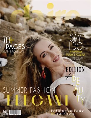 CLAIRE Magazine — The August Fashion Edition Vol. 3 2025 cover