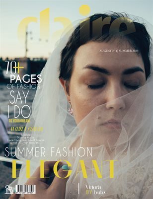 CLAIRE Magazine — The August Fashion Edition Vol. 4 2025 cover