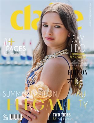 CLAIRE Magazine — The August Teen Edition Vol. 1 2026 cover