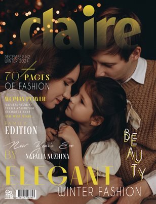 CLAIRE Magazine — The December Family Edition Vol. 2 2024 cover