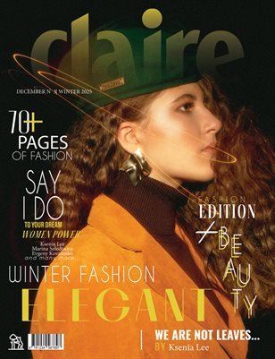CLAIRE Magazine — The December Fashion Edition Vol. 3 2025 cover