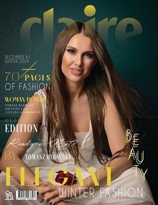 CLAIRE Magazine — The December Wedding Edition Vol. 1 2024 cover