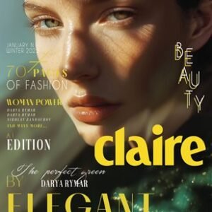 CLAIRE Magazine | The January AI Edition | Vol.1 | 2025 — CLAIRE Magazine cover