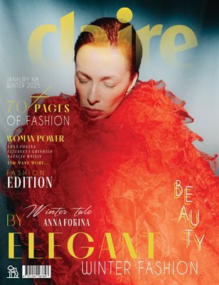 CLAIRE Magazine — The January Fashion & Beauty Edition Vol. 8 2025 cover
