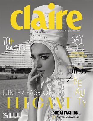 CLAIRE Magazine — The January Fashion Edition Vol. 1 2026 cover