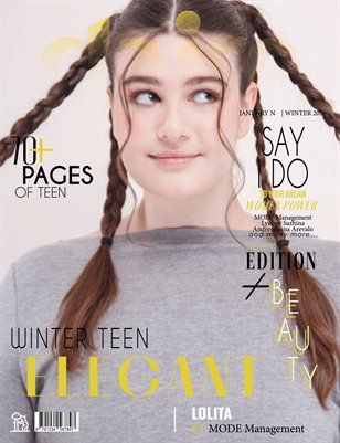 CLAIRE Magazine — The January Teen Edition Vol. 2 2026 cover