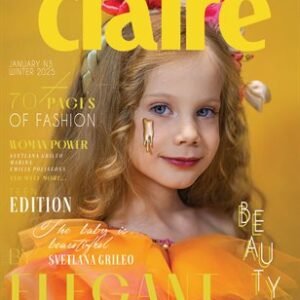 CLAIRE Magazine | The January Teen Edition | Vol.3 | 2025 — CLAIRE Magazine cover