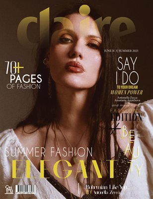 CLAIRE Magazine — The June Fashion Edition Vol. 3 2025 cover