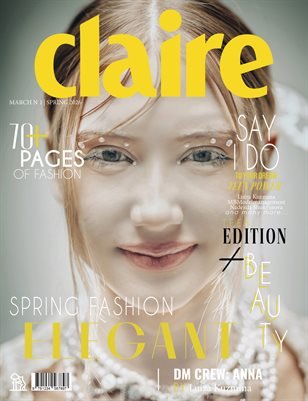 CLAIRE Magazine — The March Teen Edition Vol. 1 2026 cover