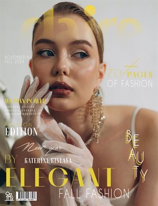 CLAIRE Magazine — The November Fashion & Beauty Edition Vol. 1 2024 cover