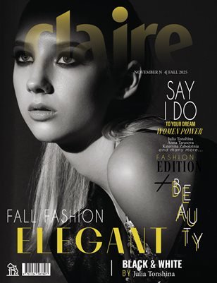 CLAIRE Magazine — The November Fashion Edition Vol. 4 2025 cover
