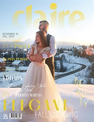 CLAIRE Magazine — The November Wedding Edition Vol. 1 2024 cover