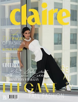 CLAIRE Magazine — The October Fashion & Beauty Edition Vol. 3 2024 cover