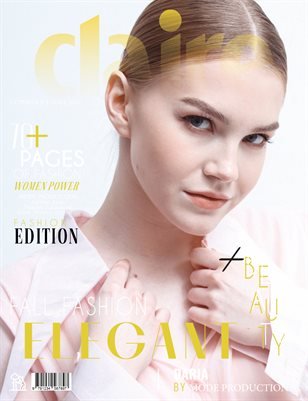 CLAIRE Magazine — The October Fashion Edition Vol. 1 2025 cover