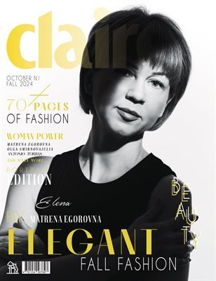 CLAIRE Magazine — The October Portrait Edition