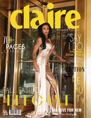 CLAIRE Magazine — The September Fashion Edition Vol. 2 2025 cover