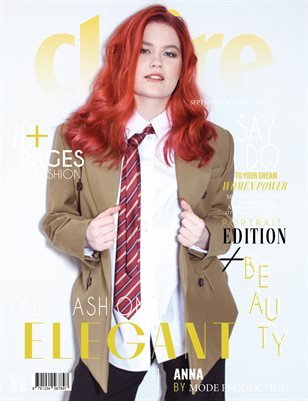 CLAIRE Magazine — The September Portrait Edition Vol. 7 2025 cover
